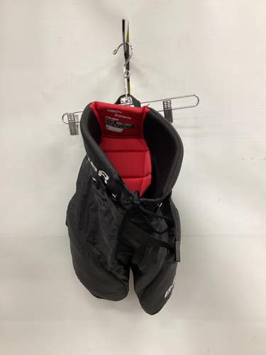 Used Bauer LIL SPORT PANTS Youth Pant Black MD 11851-S000050860