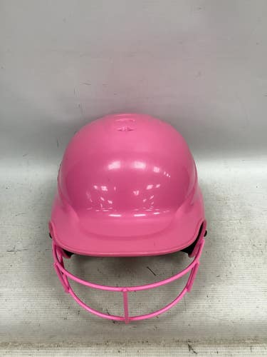 Used RIP-IT SOFTBALL HELMET Batting Helmet w/Mask Pink SM 11851-S000050811