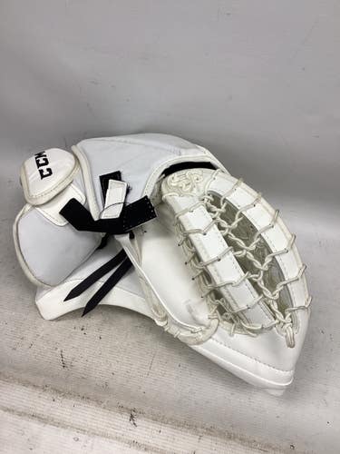 Used CCM EFLEX 5.9 Inter Goalie Catcher White 11851-S000050768
