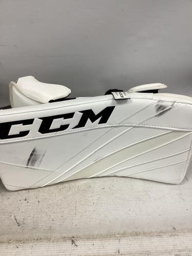 Used CCM EFLEX 5.9 Youth Goalie Blocker White 11851-S000050767