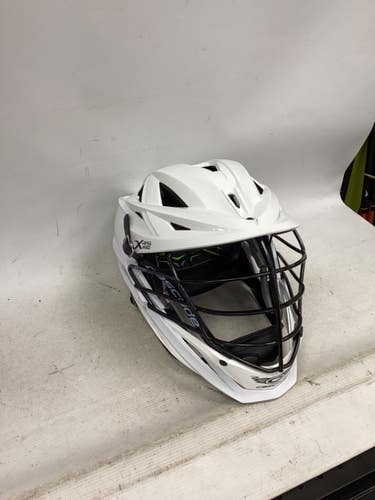 Used Cascade XRS PRO Lacrosse Helmet White One Size 11851-S000050740