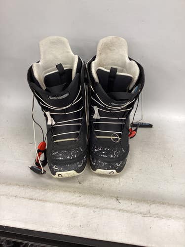 Used Burton BOOTIQUE WOMENS BOOT Womens Snowboard Boots Black Senior 7.5 11851-S000050667