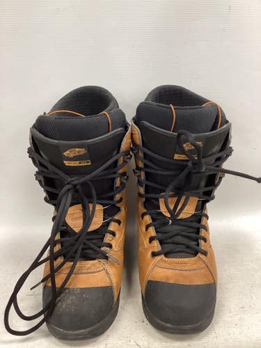 Used Vans IMPLANT PRO Mens Snowboard Boots Brown Senior 10.5 11851-S000050668