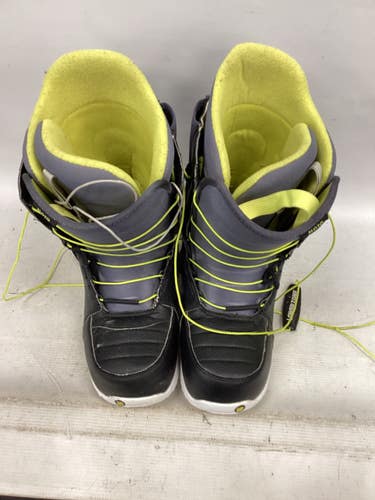 Used Burton IMPRINT 1 MOTO Mens Snowboard Boots Black Senior 11 11851-S000050663
