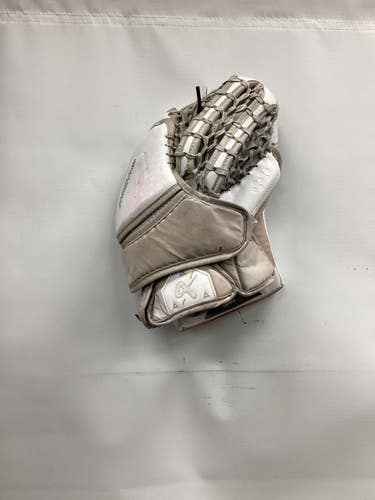 Used Bauer SHADOW Senior Goalie Catcher White 11851-S000051040