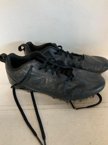 Used Adidas Jr FB Cleats Black Junior 06 11823-S000041511