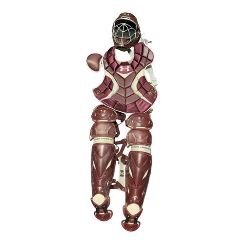 Used Under Armour CATCHER SET ADULT Catchers Equipment Other Maroon 11823-S000041502