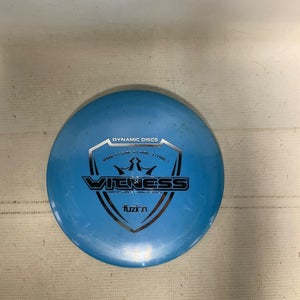 Used Dynamic Discs WITNESS FUZION Disc Golf Driver Royal Blue 170g 11823-S000041461