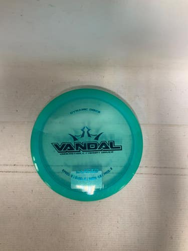 Used Dynamic Discs VANDAL LUCID Disc Golf Driver Teal 176g 11823-S000041455