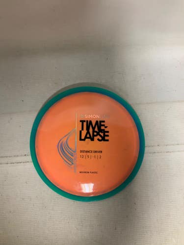 Used Axiom TIME LAPSE SIMON LINE NEUTRON Disc Golf Driver Orange 169g 11823-S000041445