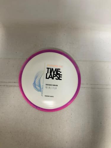 Used Axiom TIME LAPSE SIMON LINE FISSON Disc Golf Driver White 162g 11823-S000041444
