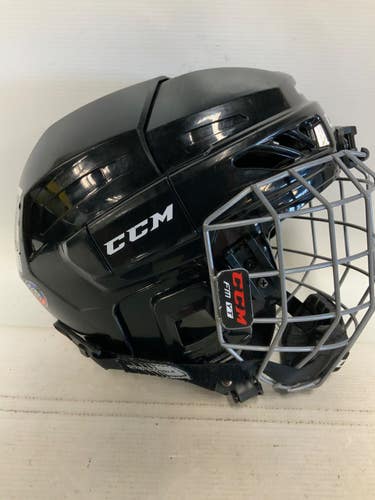 Used CCM FL3DS YT Helmet Cage Combo Black SM 11823-S000041401
