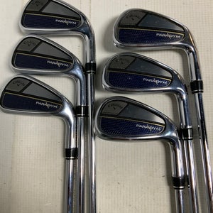 Used Callaway PARADYM FORGED 455 Mens Iron Set RH 4I-9I 11823-S000041398