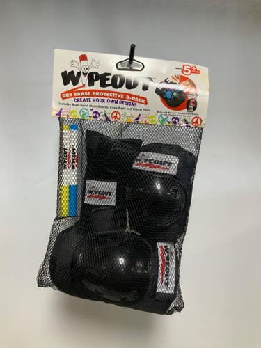 Used WIPEOUT 5+ Inline Protective Set Black SM 11823-S000041393
