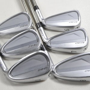 Ping i230 6-W,UW Iron Set Senior Flex Blue Dot Right Recoil F2 Graphite # 215986