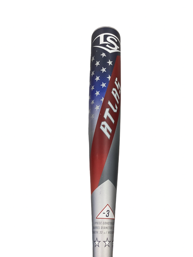 Used Louisville Slugger ATLAS USA EDITION BB/SB High School -3 Bat 33" 11613-S000188776