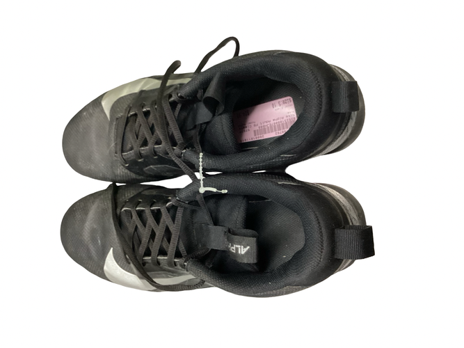 Used Nike ALPHA Adult FB Cleats Black Senior 10 11613-S000188762