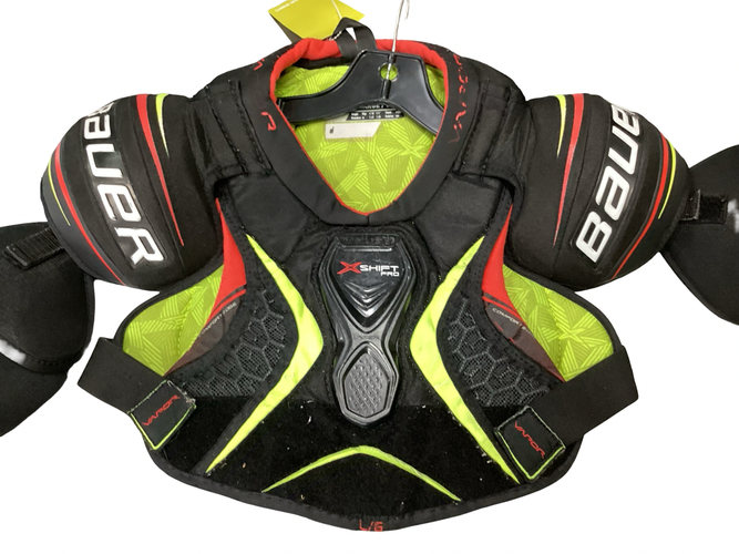 Used Bauer X SHIFT PRO Junior Shoulder Pads LG 11613-S000188724