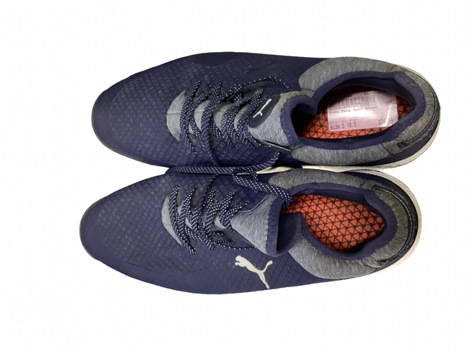 Used Puma Mens Golf Shoes Navy Blue Senior 10.5 11613-S000188708