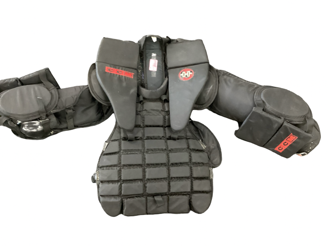 Used CCM HEATON GOALIE CHEST PADS Senior Shoulder Pads XL 11613-S000188718