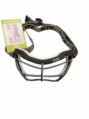 Used STX EYE PROTECTION Lacrosse Facial Protect Grey MD 11613-S000188670