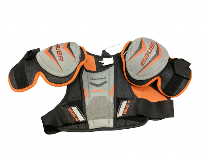 Used Bauer ONE. 4 Youth Shoulder Pads LG 11613-S000188646