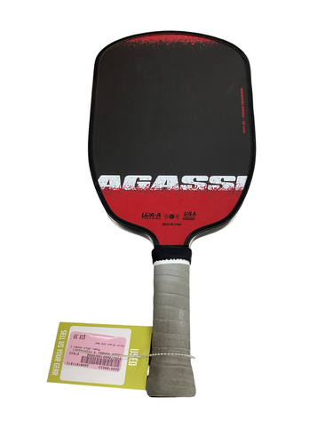 Used JOOLA AGASSI X Pickleball Racquet Black And Red 11613-S000188623