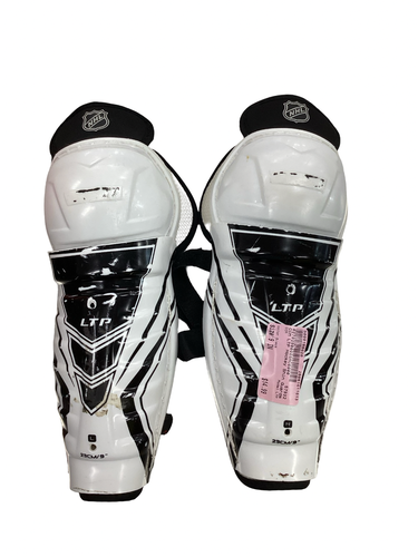 Used CCM LTP Junior Shin Guards Black 9" 11613-S000188620
