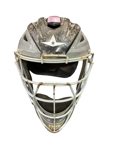 Used All-Star MVP2500 Catchers Helmet w/Mask Black One Size 11613-S000188583
