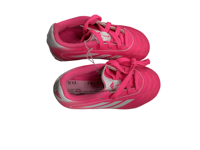 Used Adidas GOLETTO Soccer Cleats Pink Youth 09.0 11613-S000188527