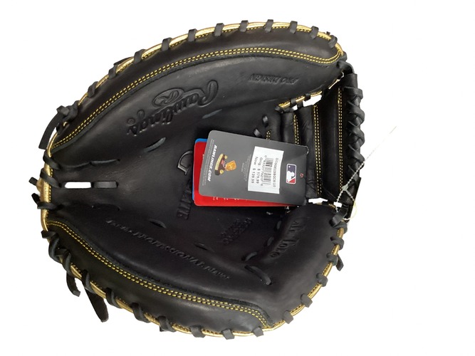 Used Rawlings L.T. TOE BB/SB Catchers RH Throw Black 32 1/2" 11613-S000188530