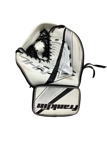 Used Franklin NHL GC 130 Street Goalie Catcher Jr White SM 11613-S000188441