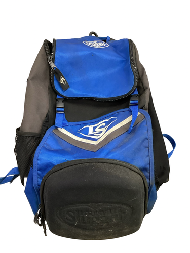 Used Louisville Slugger BACKPACK BB/SB Player Backpack Royal Blue 11613-S000188367