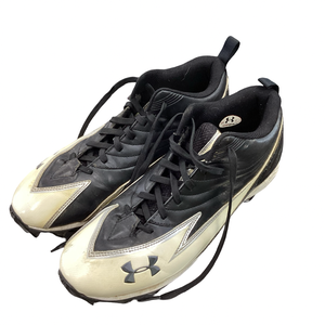 Used Under Armour HAMMER Adult FB Cleats Black Senior 10.5 11613-S000188333