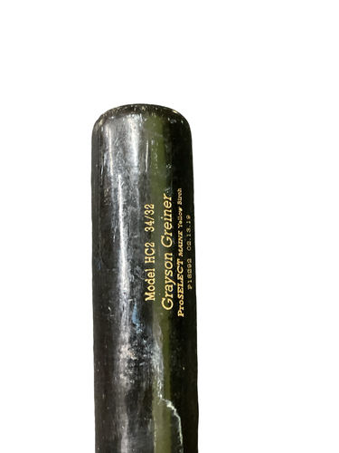 Used DTB GRAYSON GREINER HC2 BB/SB Wood Bat 34" 11613-S000188304