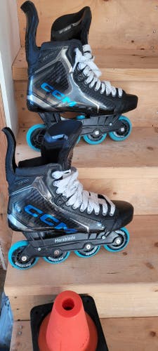 Black 2023 CCM Tacks XF Pro Hockey Skates EEE 10 (New)