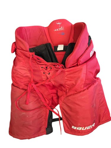 Used Bauer VAPOR Senior Pant Red LG 11450-S000527579
