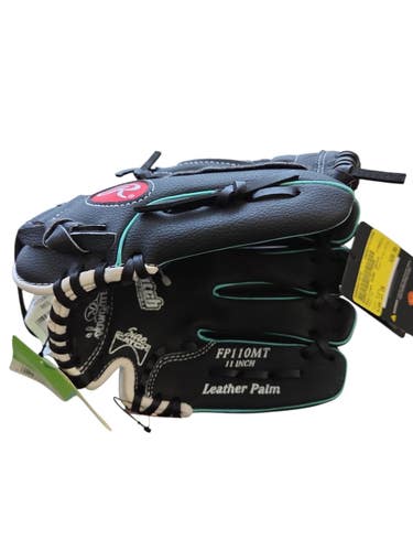 Used Rawlings SURE CATCH BB/SB Glove RH Throw Black 11" 11450-S000527570