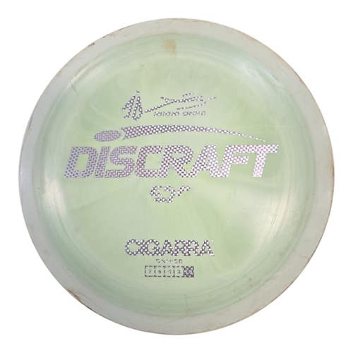 Used Discraft ESP CIGARRA Disc Golf Driver Green 177g 11450-S000527430