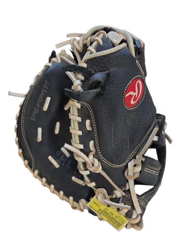 Used Rawlings SHUT OUT BB/SB Catchers RH Throw Black 31 1/2" 11450-S000527415