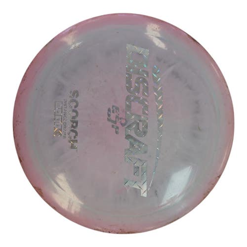 Used Discraft ESP SCORCH Disc Golf Driver Pink 173g 11450-S000527357