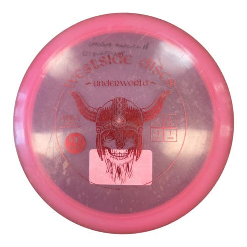 Used Westside VIP UNDERWORLD Disc Golf Driver Pink 171g 11450-S000527636