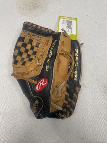 Used Rawlings MVP HW11BF BB/SB Glove RH Throw Brown 11" 11490-S000276938