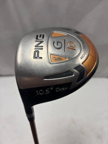 Used Ping G10 Mens Driver LH 10.5 Degree 11490-S000276897