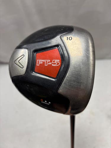 Used Callaway FT-5 Mens Driver RH 10.0 Degree 11490-S000276893