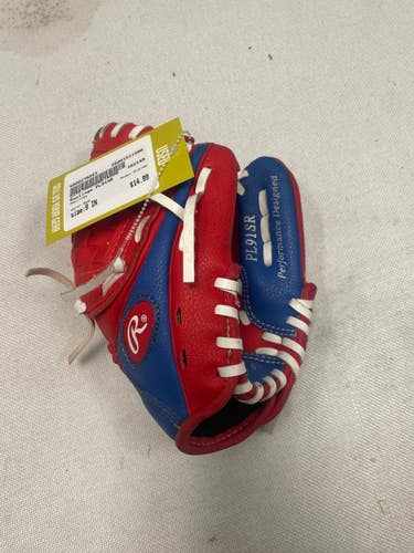 Used Rawlings PL91SR BB/SB Glove RH Throw Red 9" 11490-S000276883