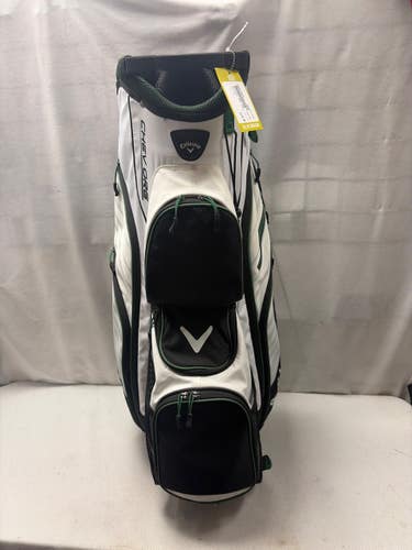 Used Callaway CHEV ORG Mens Cart Bag White 11490-S000276876