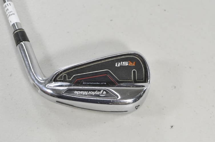 TaylorMade RSi 1 Single 4 Iron Stiff Flex 90g Right Reax Steel #225611