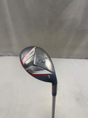 Used Callaway XHOT Mens Hybrid Club RH 3 Hybrid 11490-S000276851