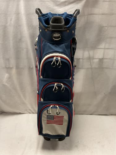 Used HotZ USA CART BAG Mens Cart Bag Navy Blue 11490-S000276779